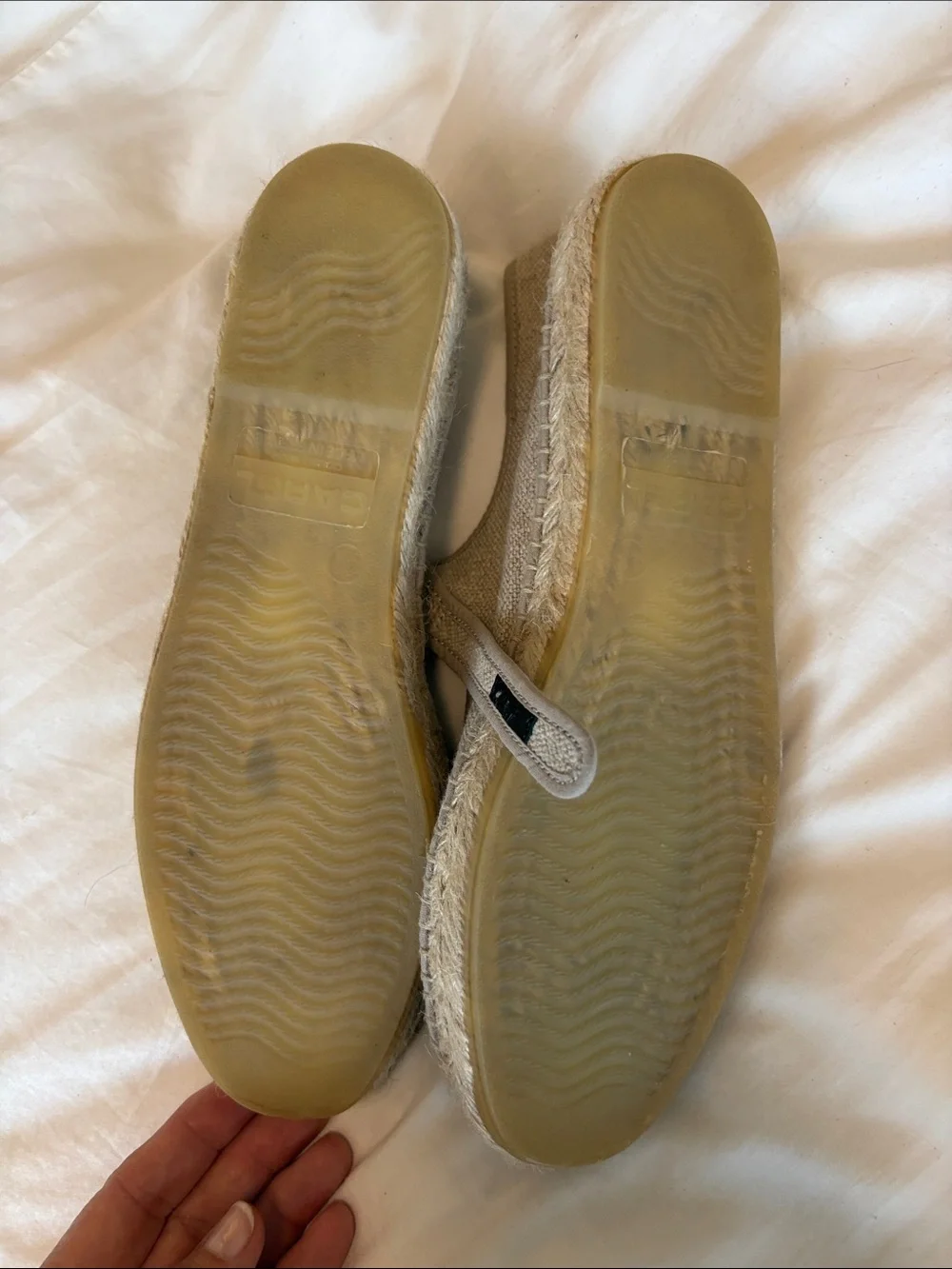 Carel Paris Two Tone Espadrilles size 41 like new